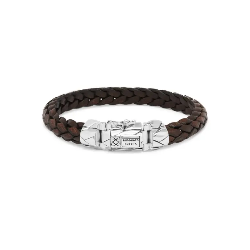 126BR E+ Buddha to buddha Mangky Smal leer bruin 18cm