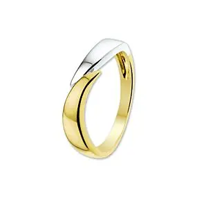 14K Bicolor Gouden Ring – 4205405