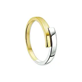 14K Bicolor Gouden Ring 5 mm – 4205415