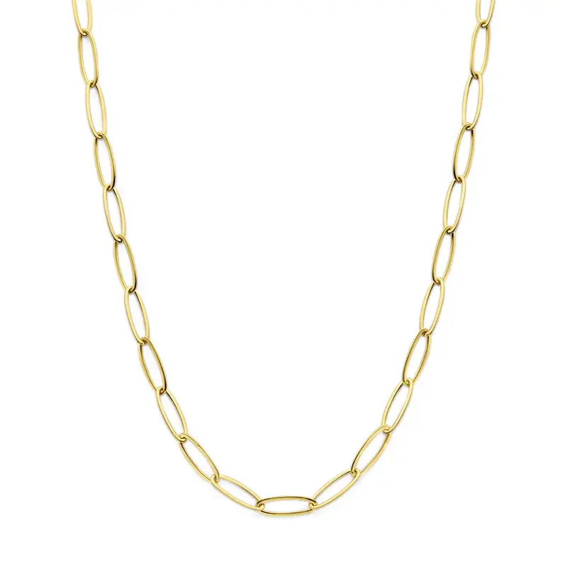 14k Geelgouden ankercollier