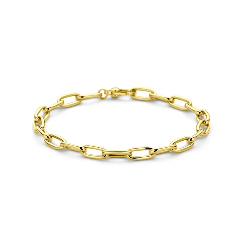 14k Geelgouden armband met draadschakels – 5.5 mm