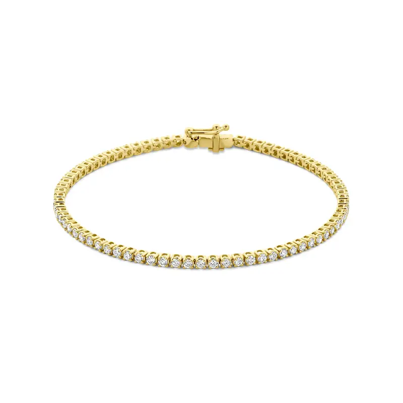 14K Geelgouden Diamanten Armband 2,2 mm – 4035881