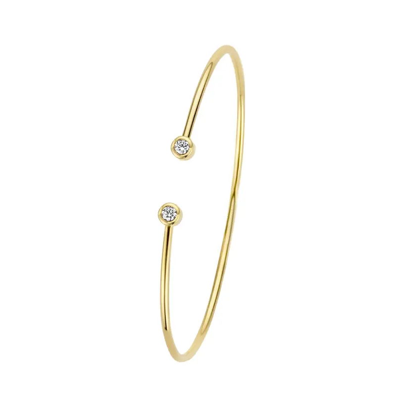 14K Geelgouden Diamanten Armband 55 mm – 40.24644