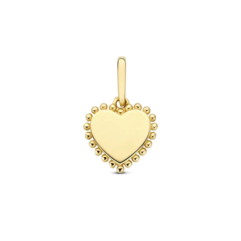 14k Geelgouden Hart Hanger