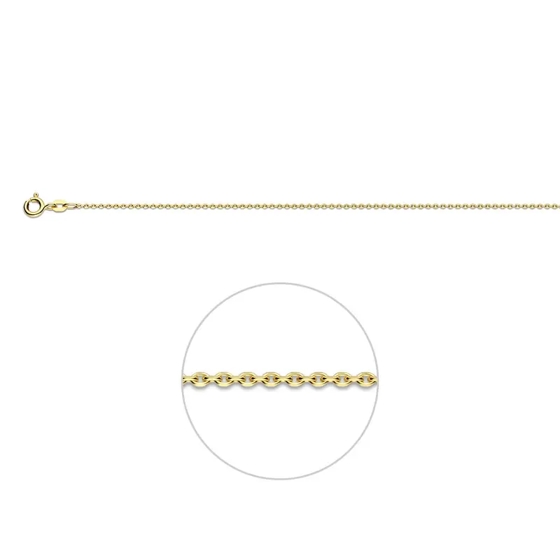 14K Geelgouden Ketting 1,1 mm – 4021252
