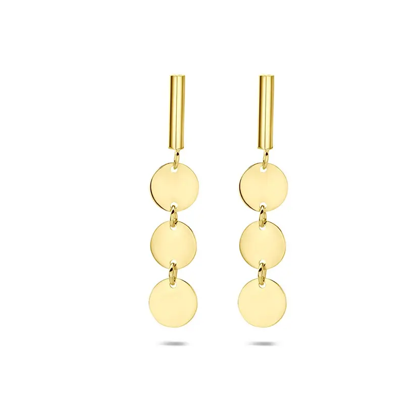 14k Geelgouden oorhangers dames