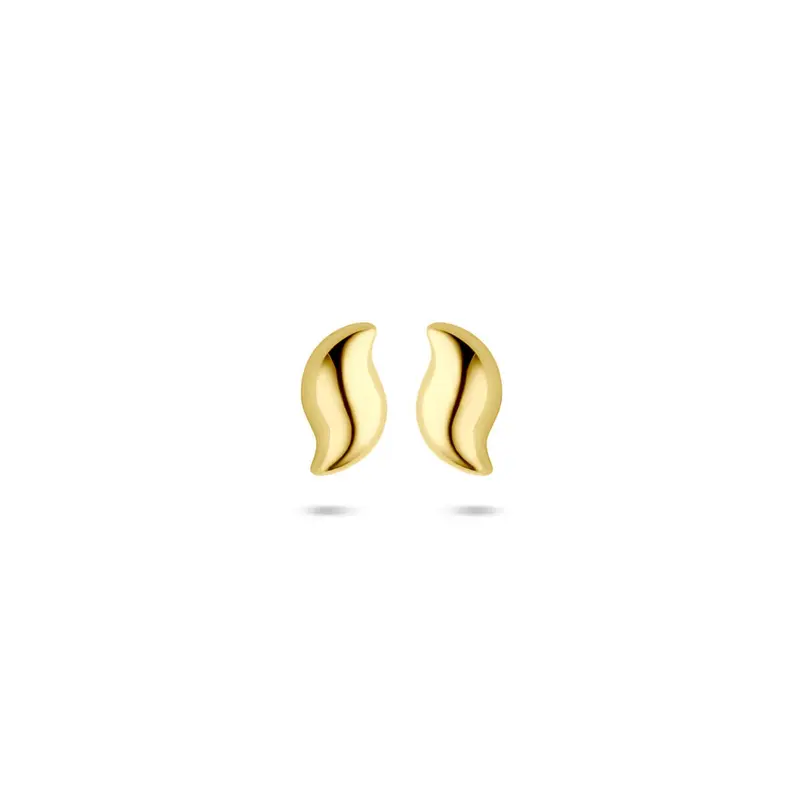 14k geelgouden oorknoppen
