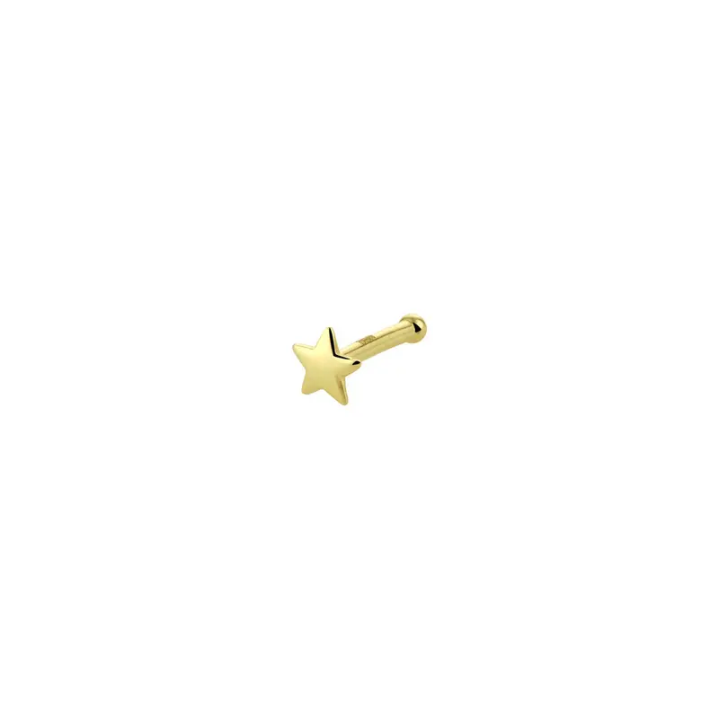 14K Geelgouden Piercing 3 x 3 mm – 4023133