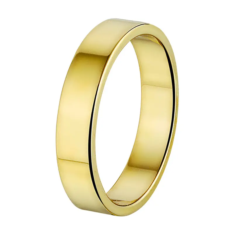 14K Geelgouden Ring 4 mm – 4018130