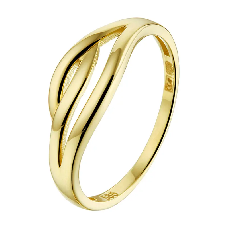 14K Geelgouden Ring 6,5 mm – 4018605