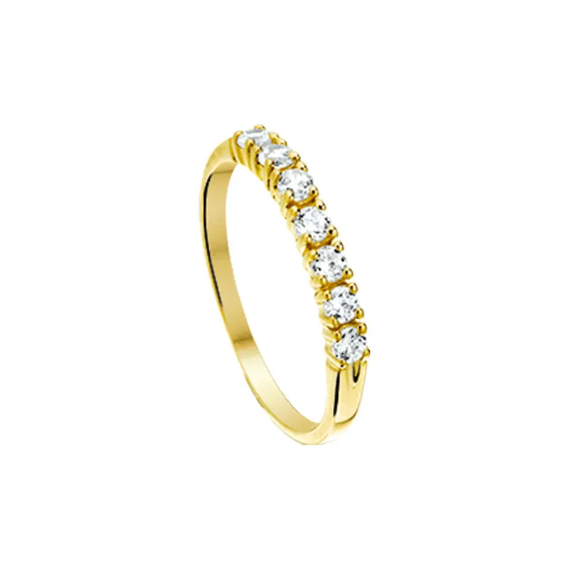 14K Geelgouden Ring met Zirkonia – 4014986