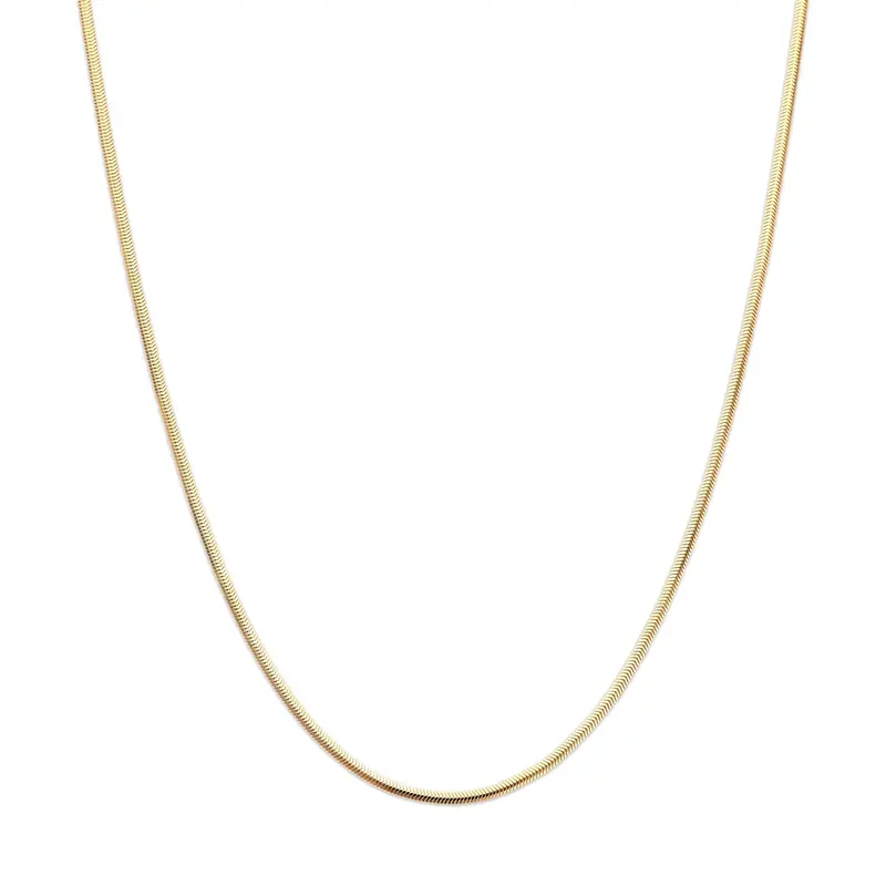 14k geelgouden slangencollier