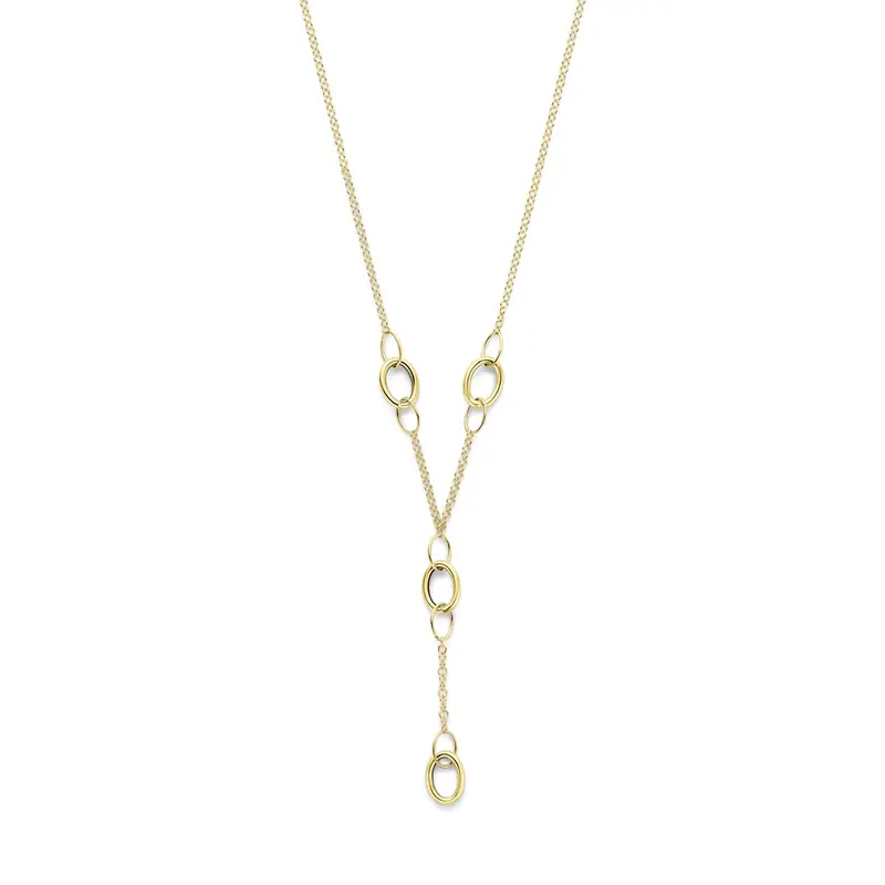14k Geelgouden y-collier