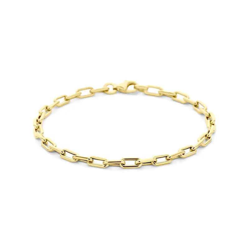 14k Gouden anker armband