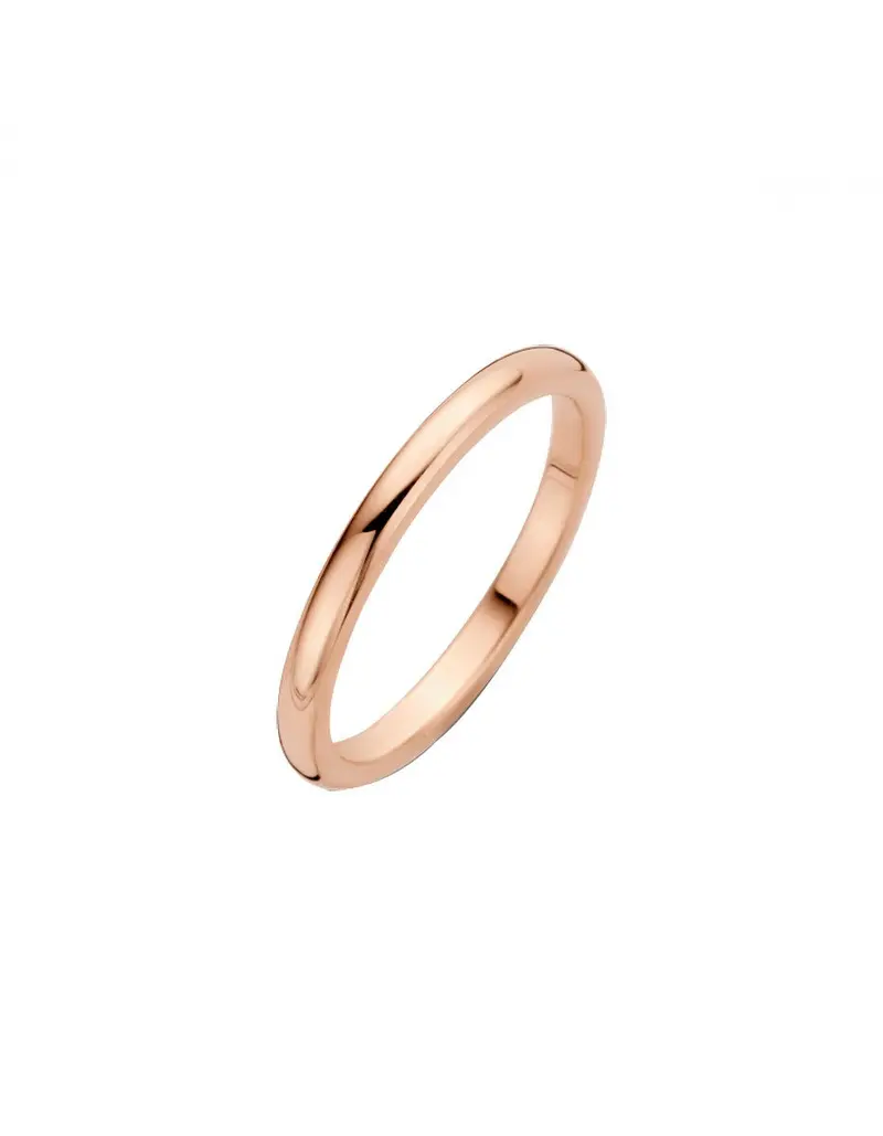 14K Roségoud Sider Diamant Ring