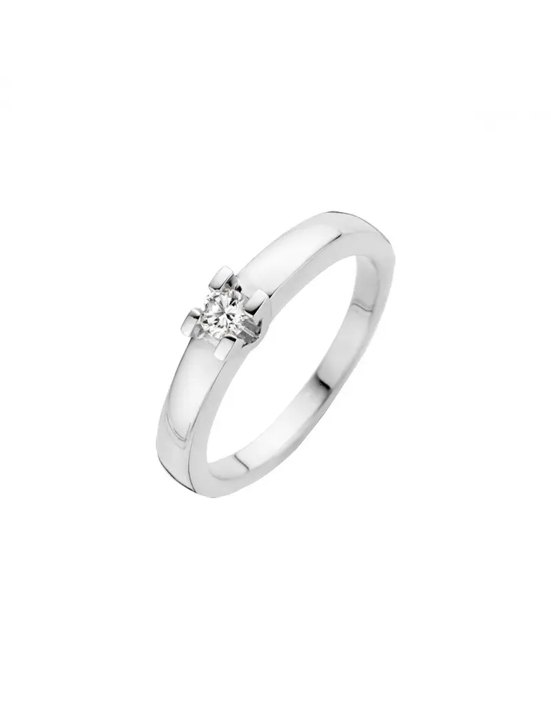 14K Witgoud VOLONTA Diamant Ring 1 x 0.20 ct