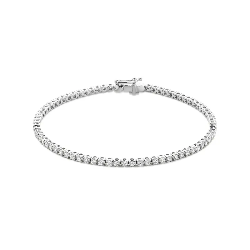 14K Witgouden Diamanten Armband 2,2 mm – 4106480