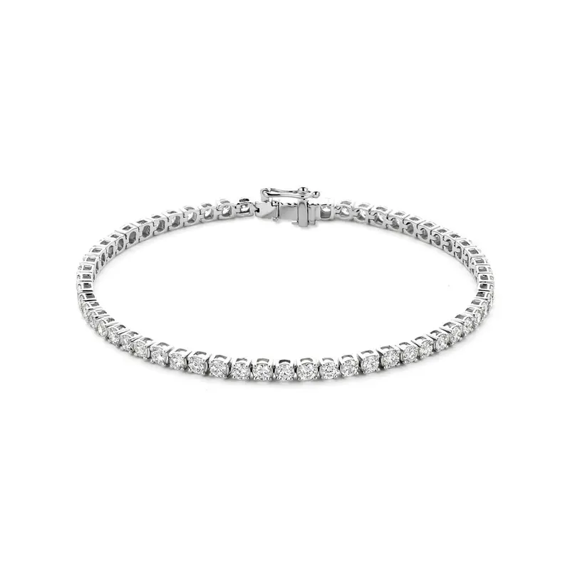 14K Witgouden Diamanten Armband 2,8 mm – 4106482