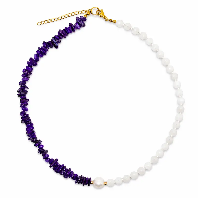 50/50 Ketting – Maansteen