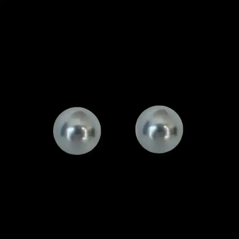 925 Sterling Zilveren Oorbellen met Grijze Parels