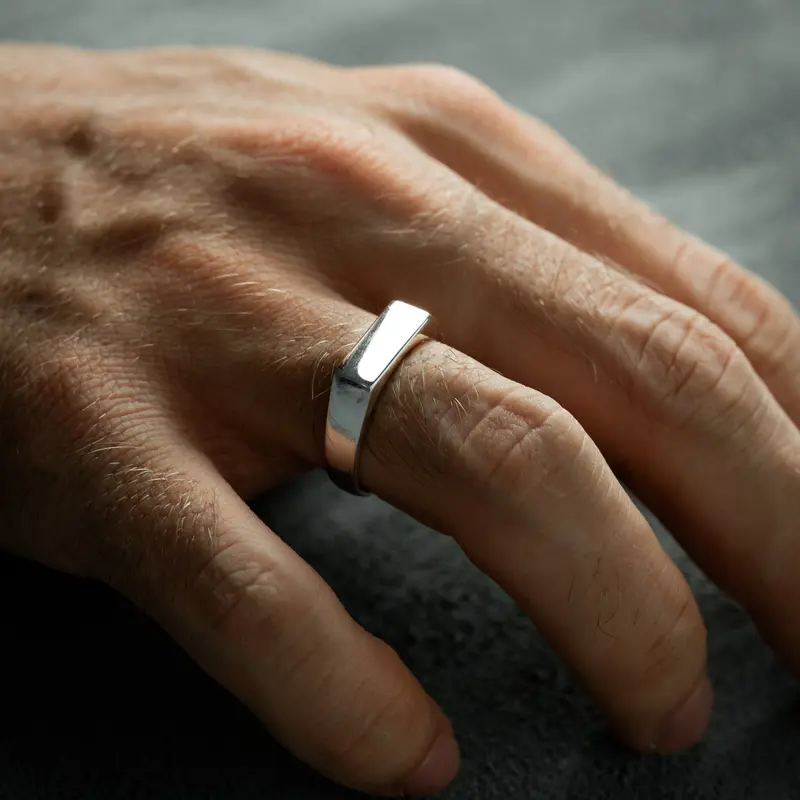 925 Zilver Herenring