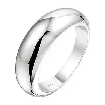 925 Zilveren damesring – 6.5mm breed