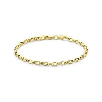 9k Geelgouden Anker Schakelarmband