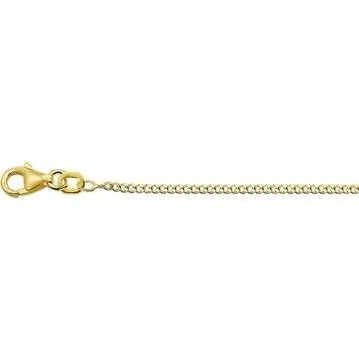 9k Geelgouden gourmette ketting