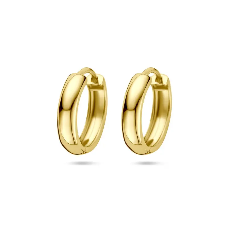 9k Geelgouden klapoorringen 3,5 mm
