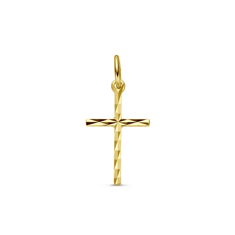 9k Geelgouden kruishanger