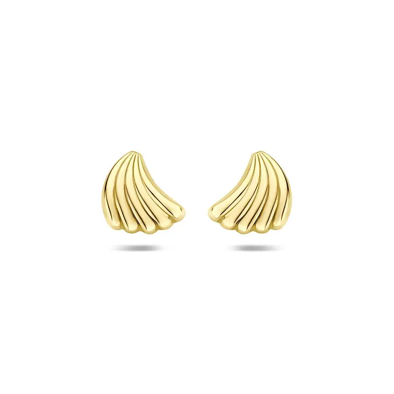 9k Geelgouden oorknoppen
