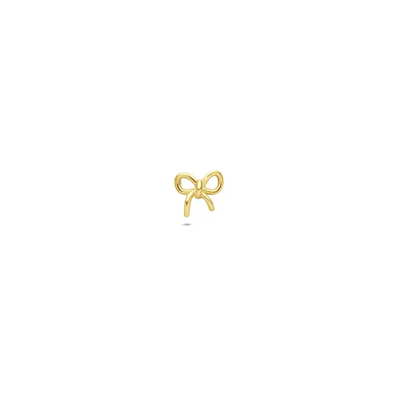 9k Gouden piercing strik