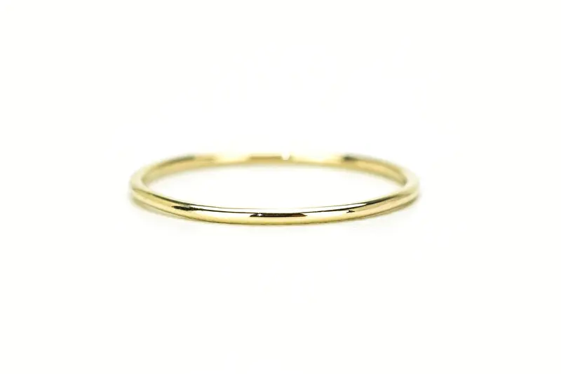 Aanschuifring 14K goud 1mm BeMy