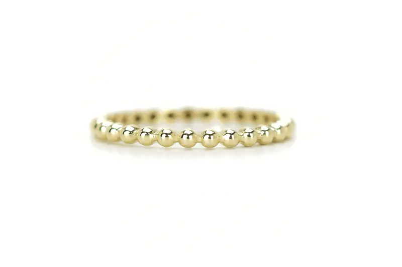 Aanschuifring 14K Goud Bolletjes 1.8mm BeMy