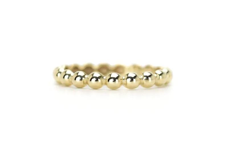 Aanschuifring 14K Goud Bolletjes 2.7mm BeMy