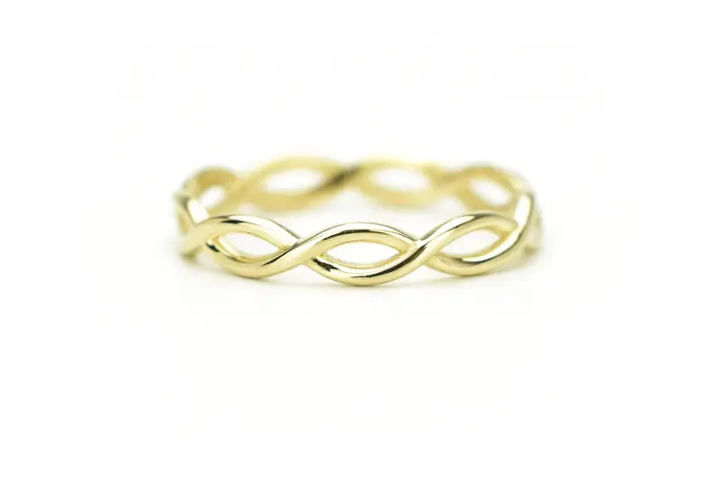 Aanschuifring 14K Goud Celtic Twisted BeMy