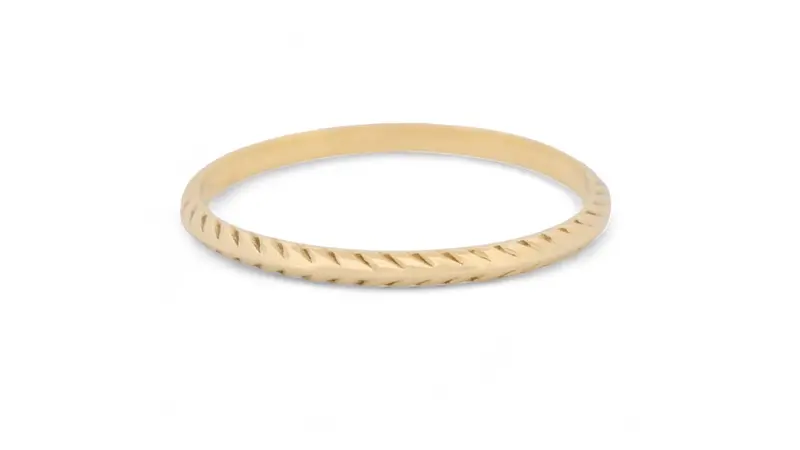 Aanschuifring 14K Goud Feather BeMy