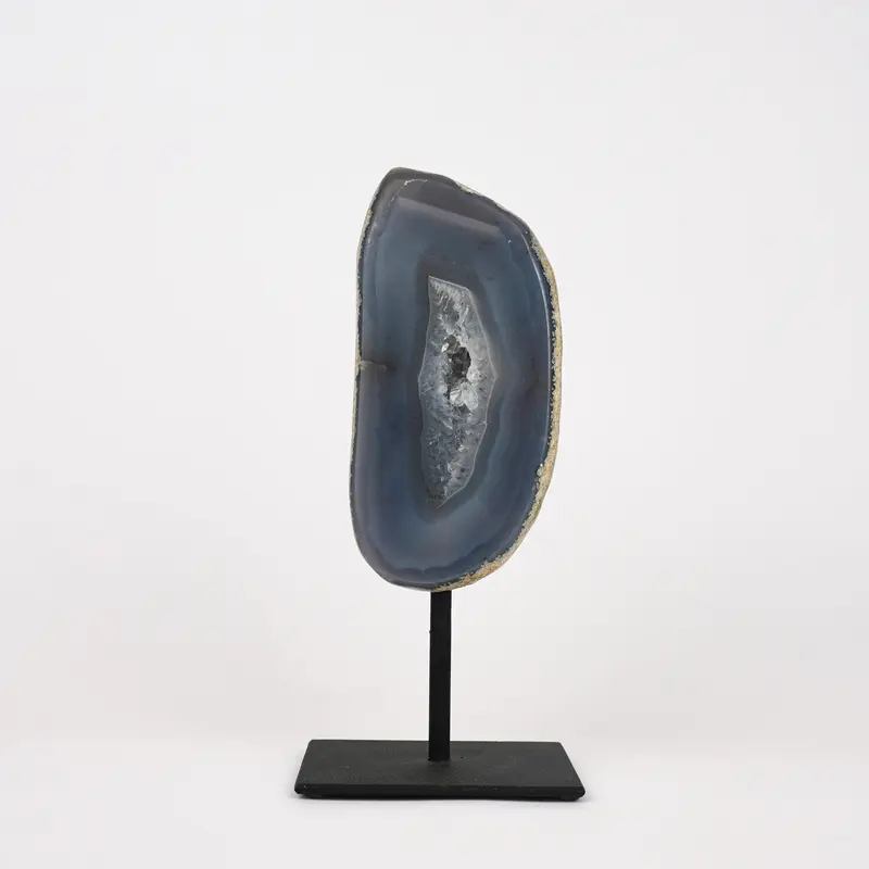 Agaat Geode M Op Standaard Nr. 169
