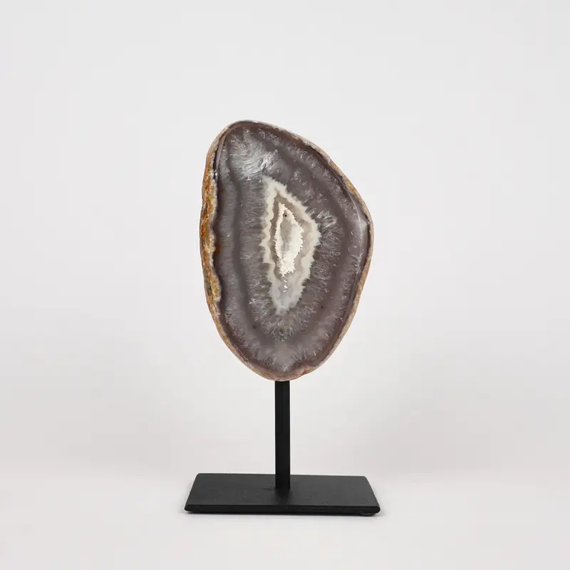 Agaat Geode M Op Standaard Nr. 18