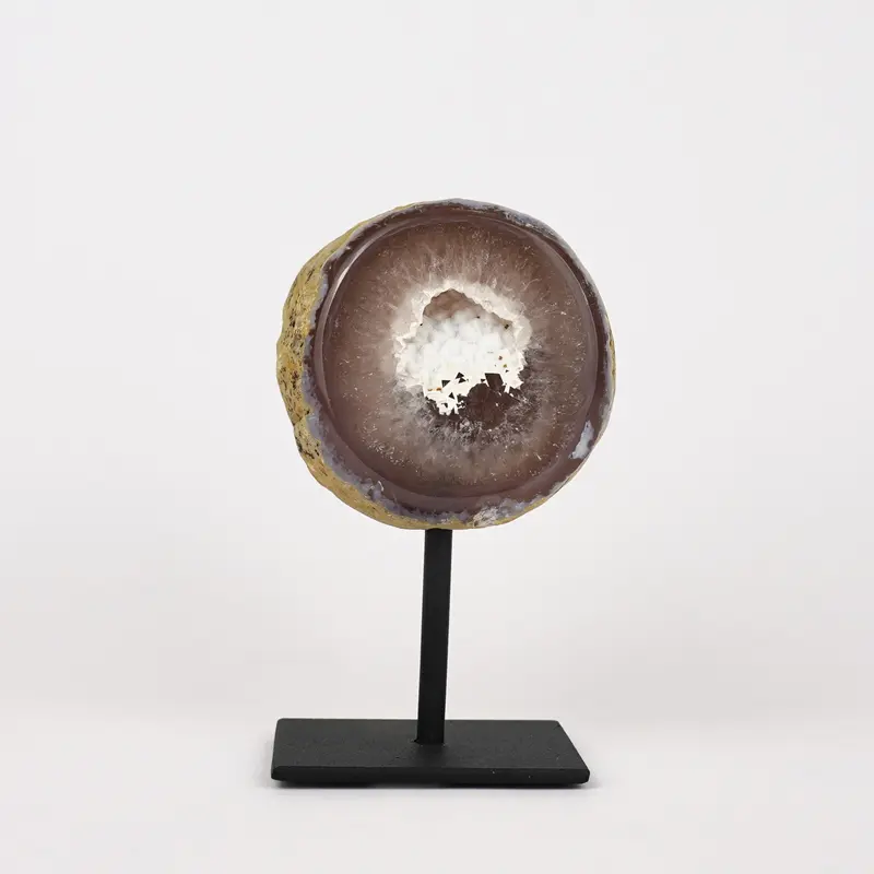 Agaat Geode S Op Standaard