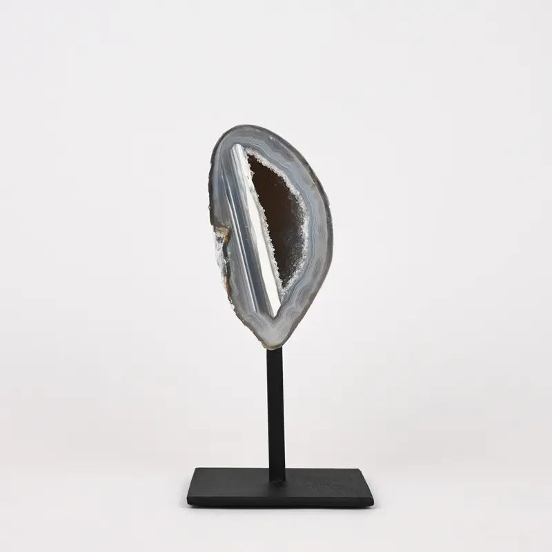 Agaat Geode S Op Standaard