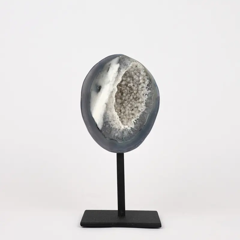 Agaat Geode S Op Standaard