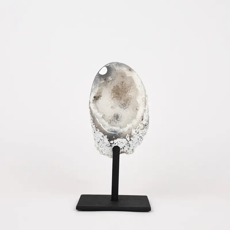 Agaat Geode S Op Standaard Nr. 252