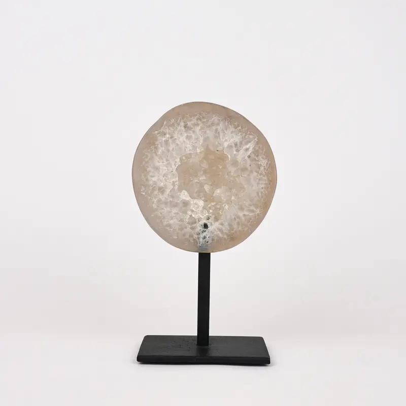 Agaat Geode S Op Standaard Nr. 255