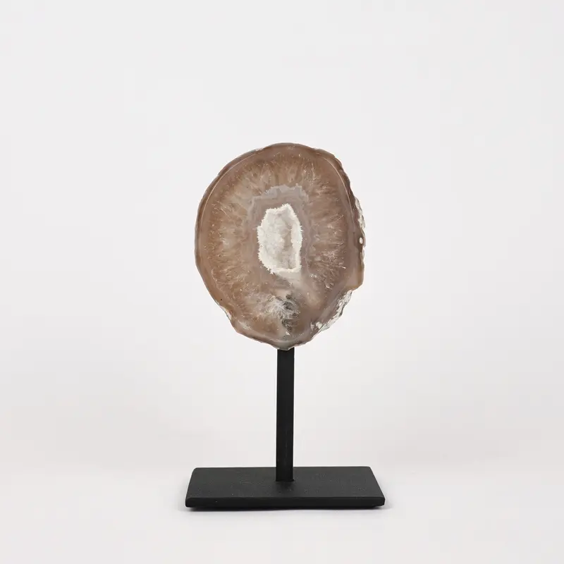 Agaat Geode S Op Standaard Nr. 79