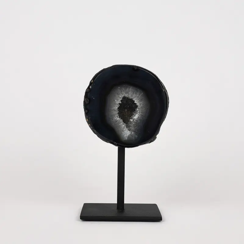 Agaat Geode S Op Standaard Nr. 81