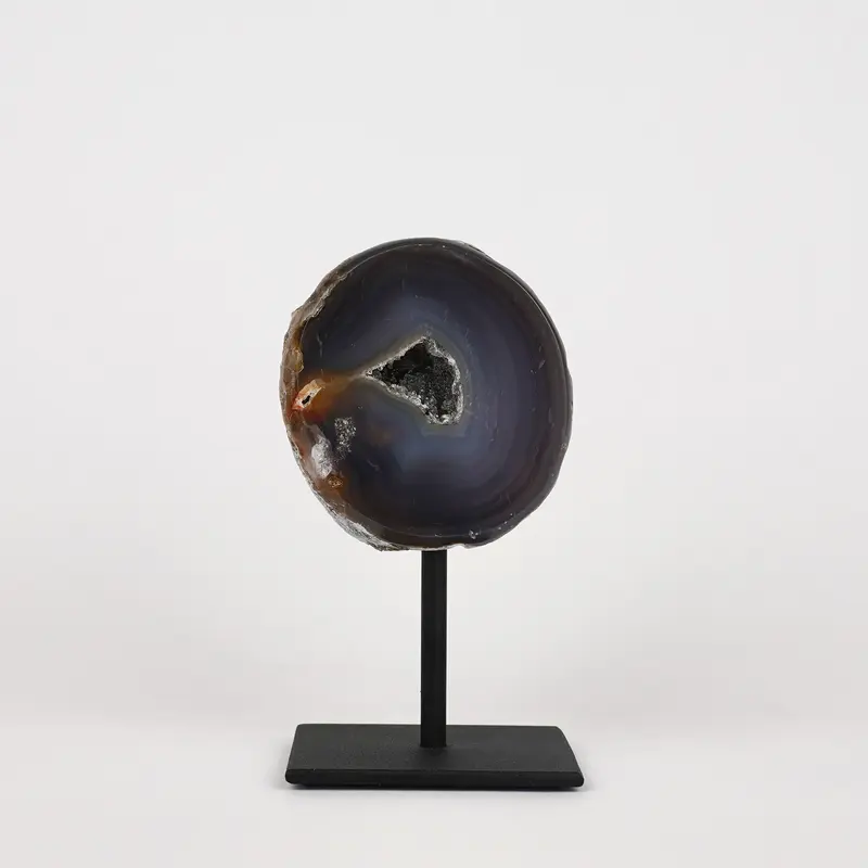 Agaat Geode S Op Standaard