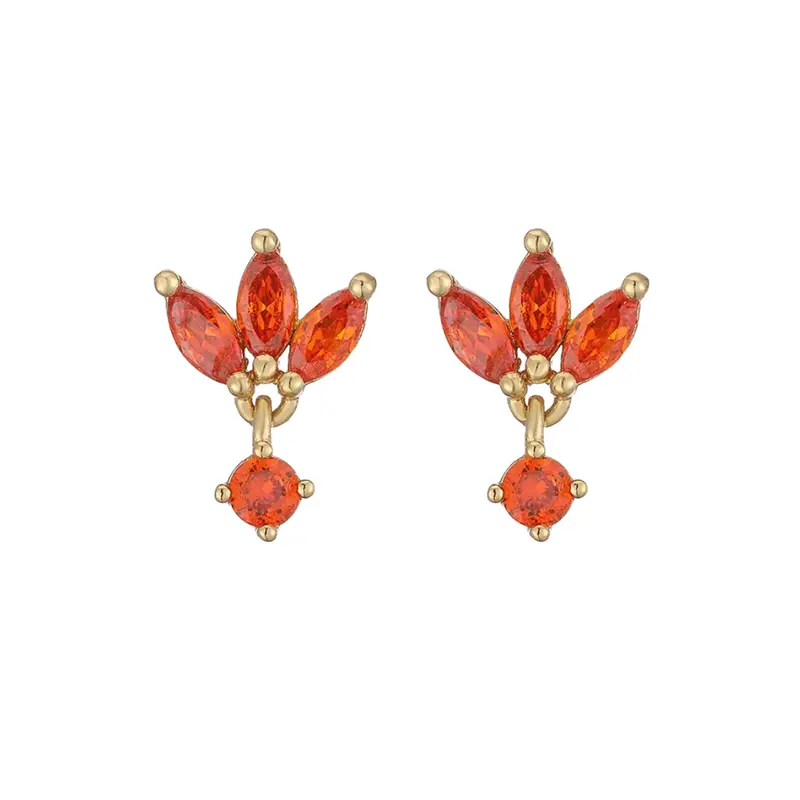 Alana studs oranje