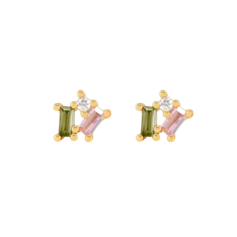 Allura studs multicolor