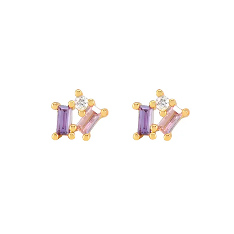 Allura studs paars